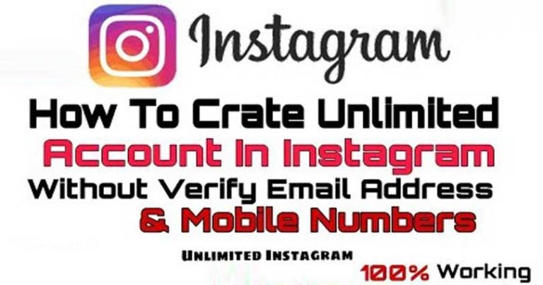 how to create instagram account without phone number ... - 768 x 403 jpeg 46kB