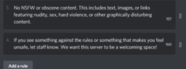 discord server rules