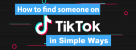 how to find someone on tiktok