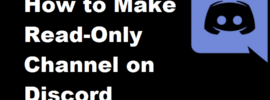 how to make a read-only channel on discord