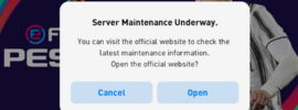 How to Fix Server Maintenance Underway in eFootball