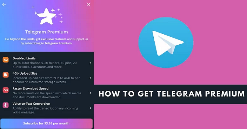 how to get telegram premium