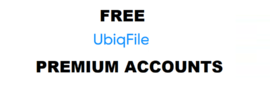 Free Ubiqfile Premium Accounts