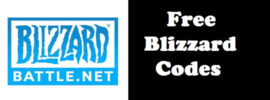 Free Blizzard Codes