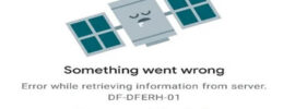 Error retrieving information from server DF-DFERH-01