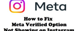 How to Fix Meta Verified Option Not Showing on Instagram