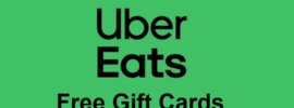 free uber eats gift cards