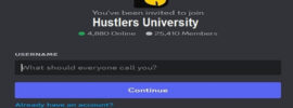 Hustlers University Discord Server