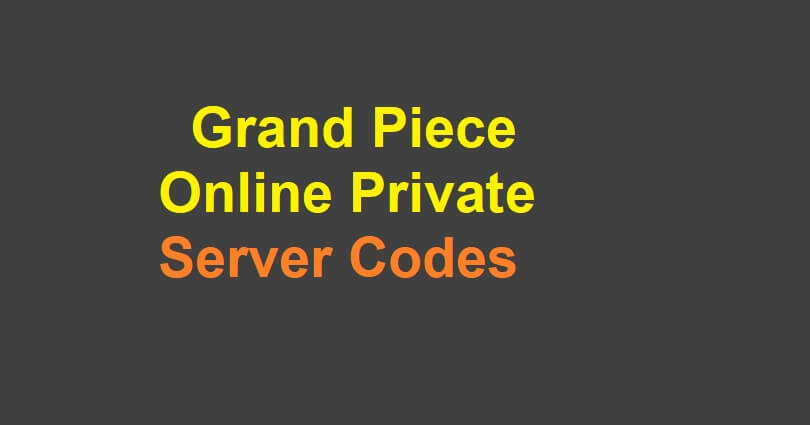Roblox GPO Private Server Codes [2023]