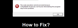 How to Fix VCRUNTIME140_1.dll was not found in League of Legends