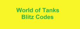 World of Tanks Blitz Codes