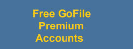 Free GoFile Premium Accounts