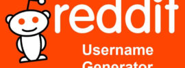 Reddit Username Generator