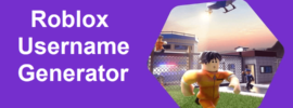 Roblox Username Generator