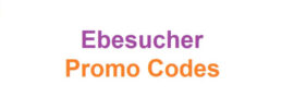 Ebesucher promo codes