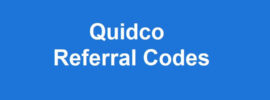 Quidco Referral Codes