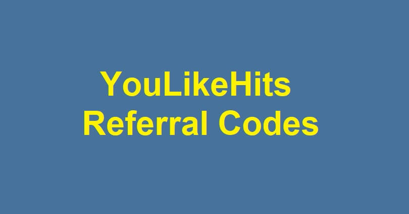 YouLikeHits Referral Codes