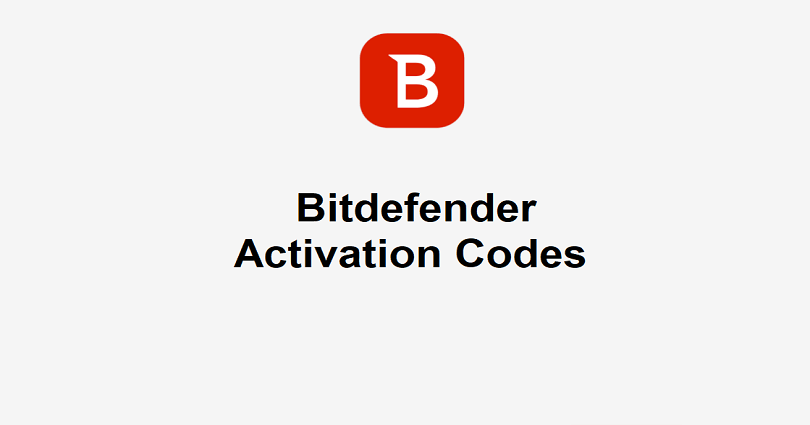 Bitdefender Activation Codes