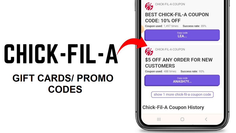 Chick-Fil-A gift cards